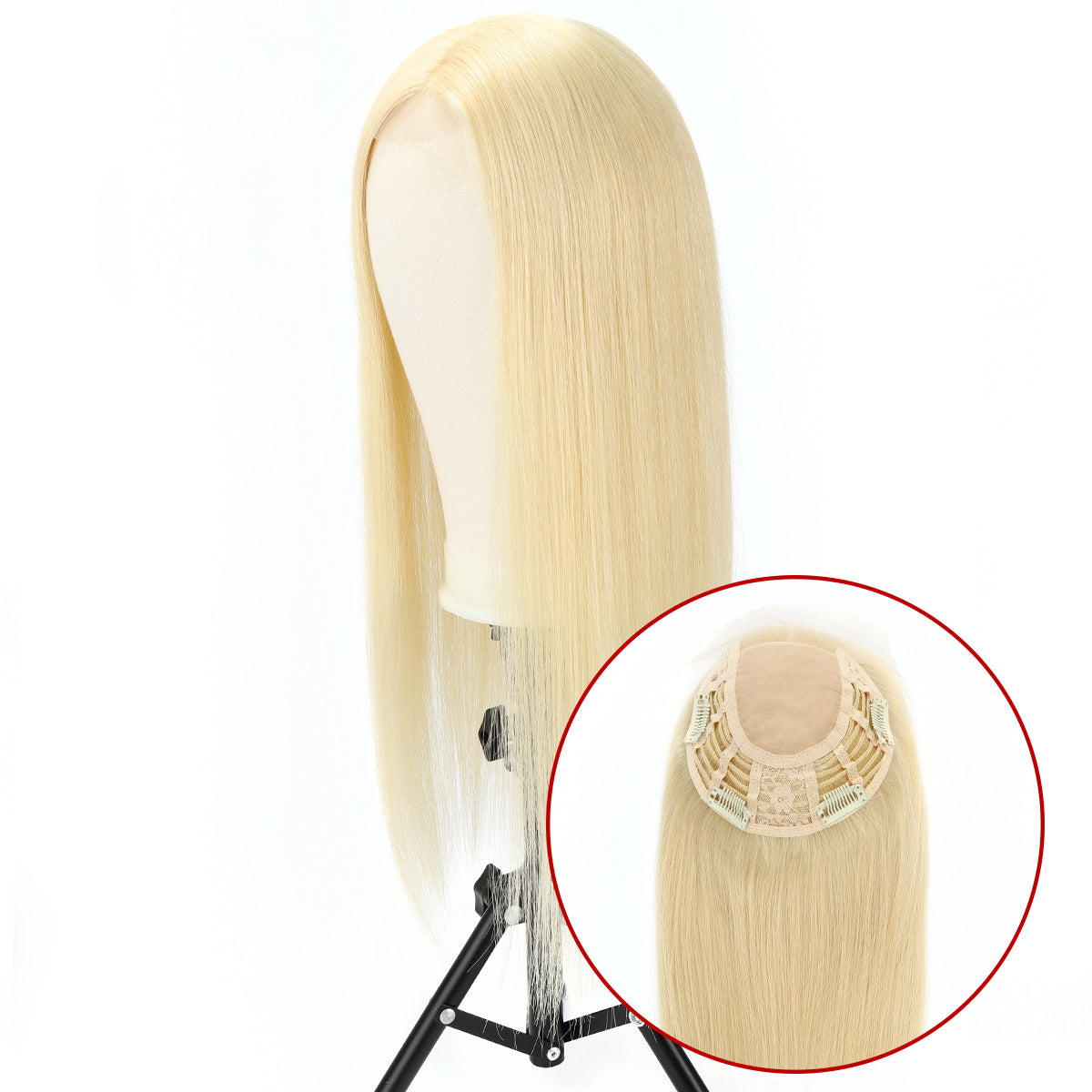 TUW21 Silk Top Hair Topper | Women's Hairpiece for Thinning Hair