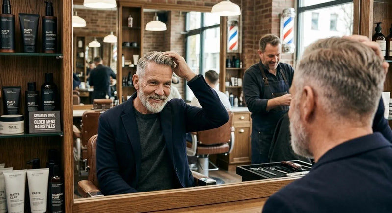 Master Strategy Guide to Older Mens Hairstyles Thinning Hair