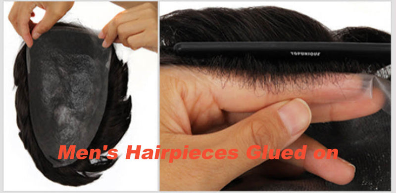 Men's Hairpieces Glued on: Get the Best Natural Look