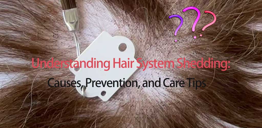 Understanding Hair System Shedding: Causes, Prevention, and Care Tips