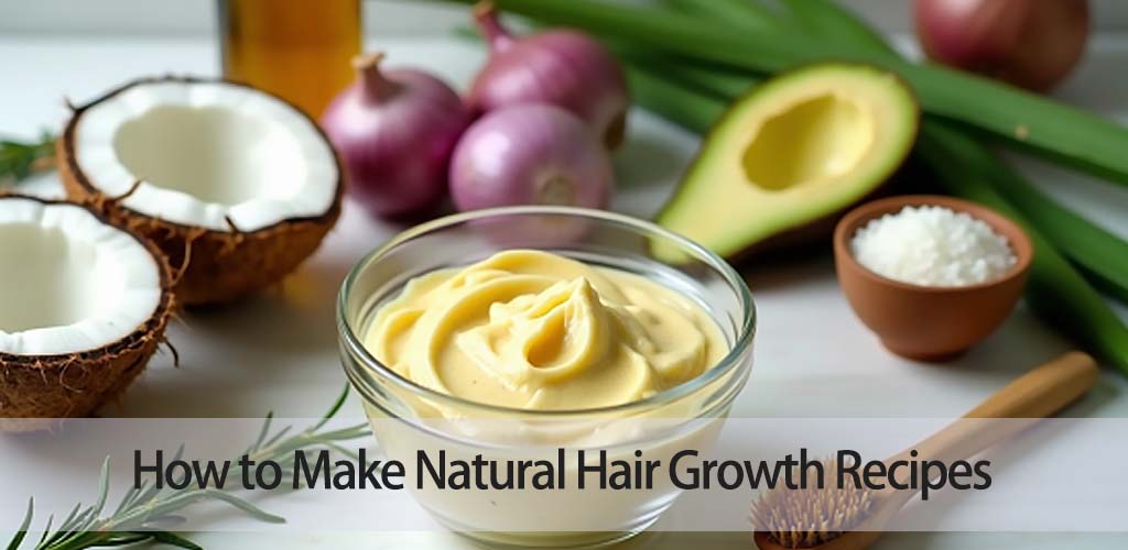 How to Make Natural Hair Growth Recipes