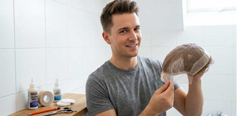 How to Install a Men's Lace Hair System: A Beginner's Guide