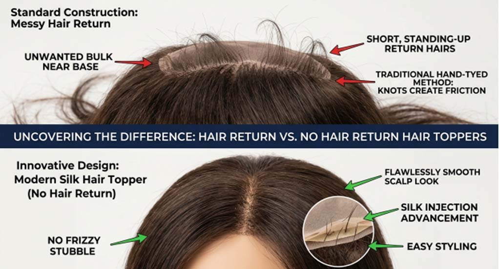 Understanding the Best Silk Hair Topper with No Hair Return for Natural Look