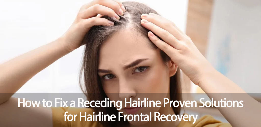 How to Fix a Receding Hairline Proven Solutions for Hairline Frontal Recovery