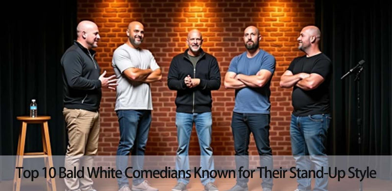 Top 10 Bald White Comedians Known for Their Stand-Up Style