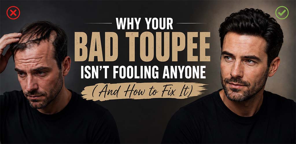 Why Your Bad Toupee Isn't Fooling Anyone and How to Fix It