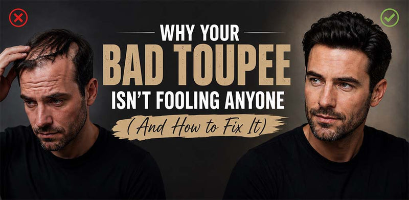 Why Your Bad Toupee Isn't Fooling Anyone and How to Fix It