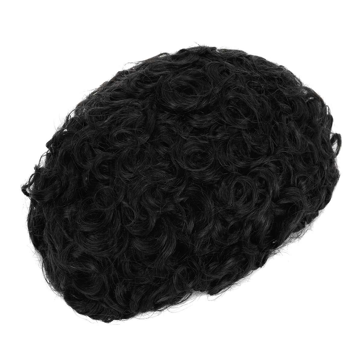 TUL15 Non-Surgical Hair Replacement | 20mm Medium Curl | TopUnique