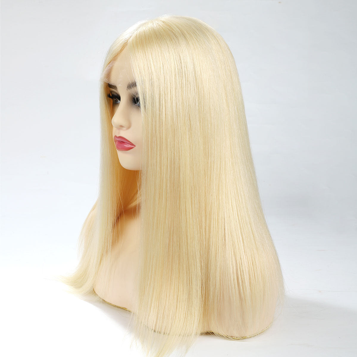 613-1 #613 18" M TUWG02 Lace Front Glueless Wig | Double Drawn Wefted Wig | High End Jewish Wig