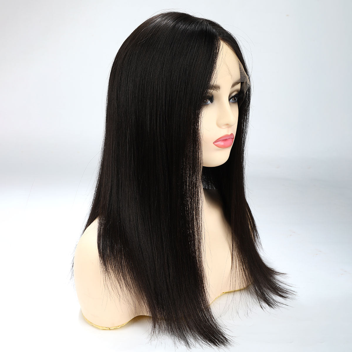 NC-3 #NC 18" M TUWG02 Lace Front Glueless Wig | Double Drawn Wefted Wig | High End Jewish Wig