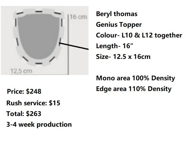 TCM449 - Genius Topper for Beryl