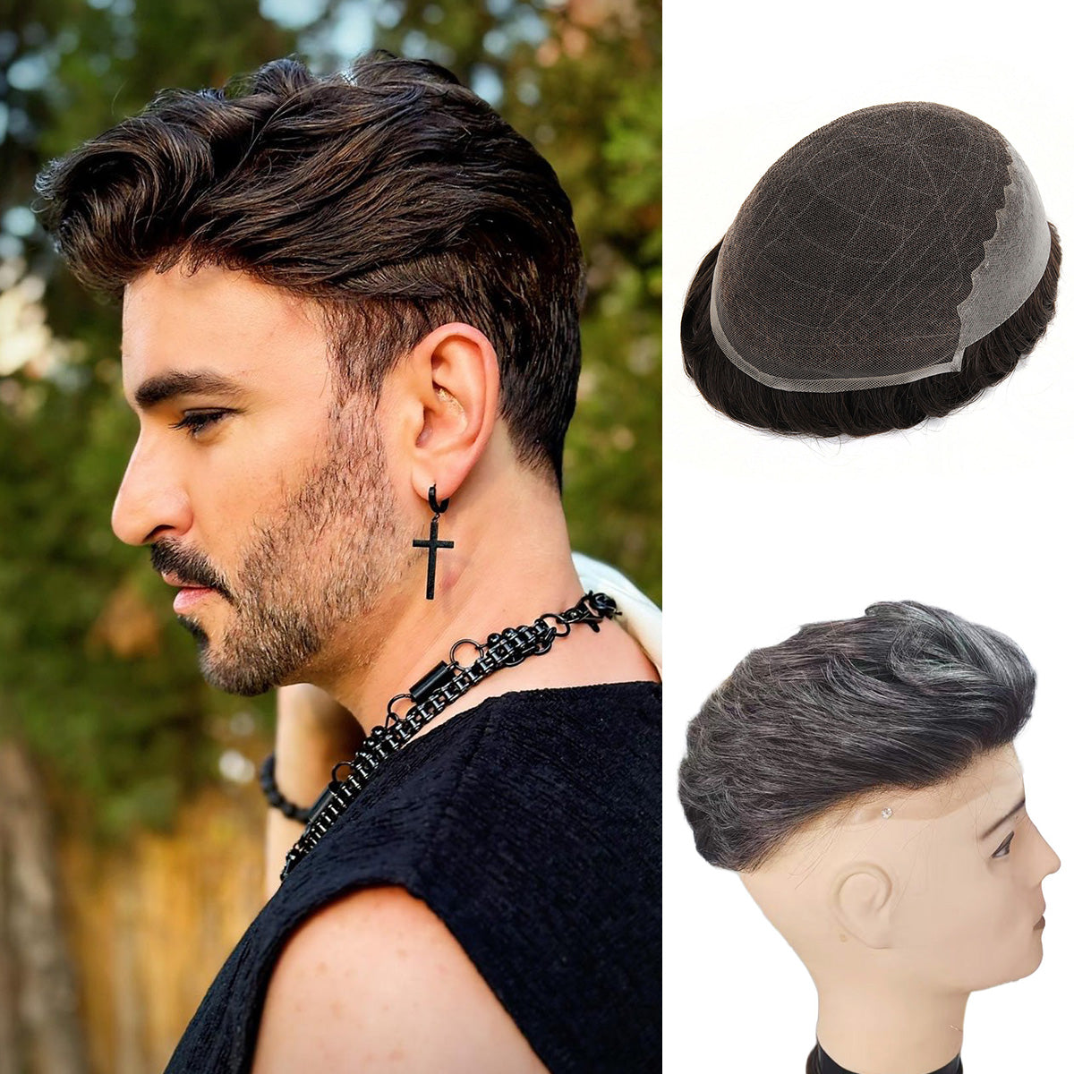 TUL02_Clearance Clearance TUL02 Hair Piece for Men