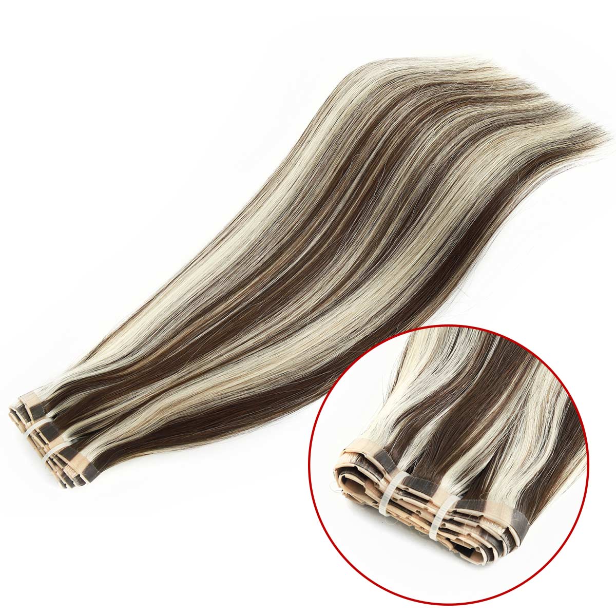 TUEX33 Double Sided Injected Butterfly Extensions | Butterfly Tape in Hair Extensions