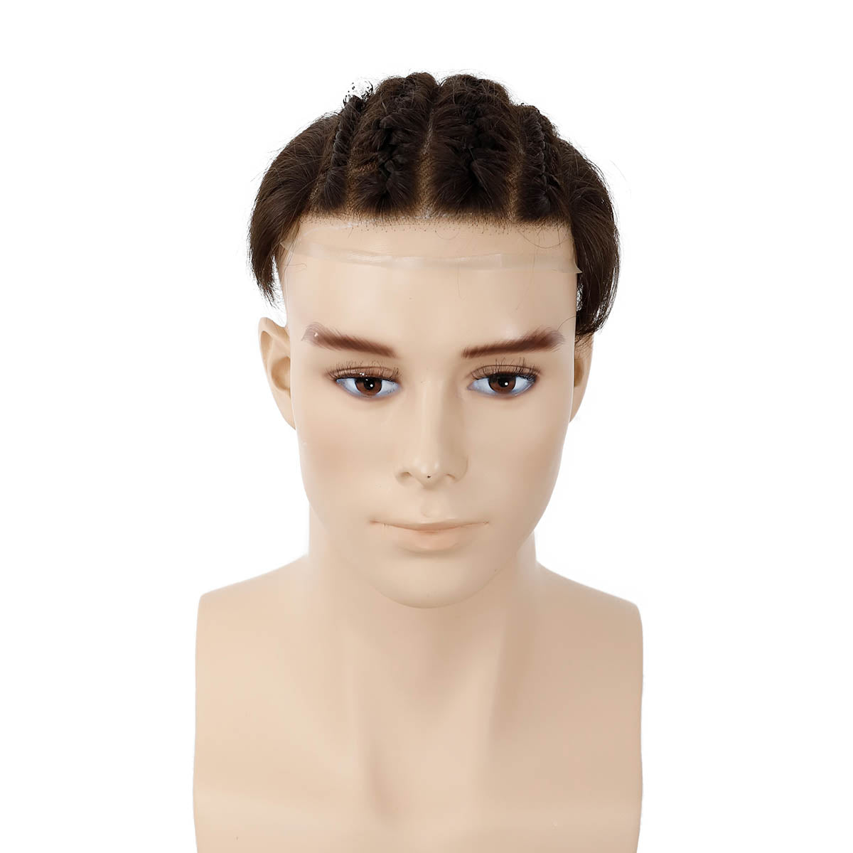 cornrowbraidsformenlacefronttoupee_3 TUCM5162 Cornroe Braids for Men | Men's Lace Front Wig