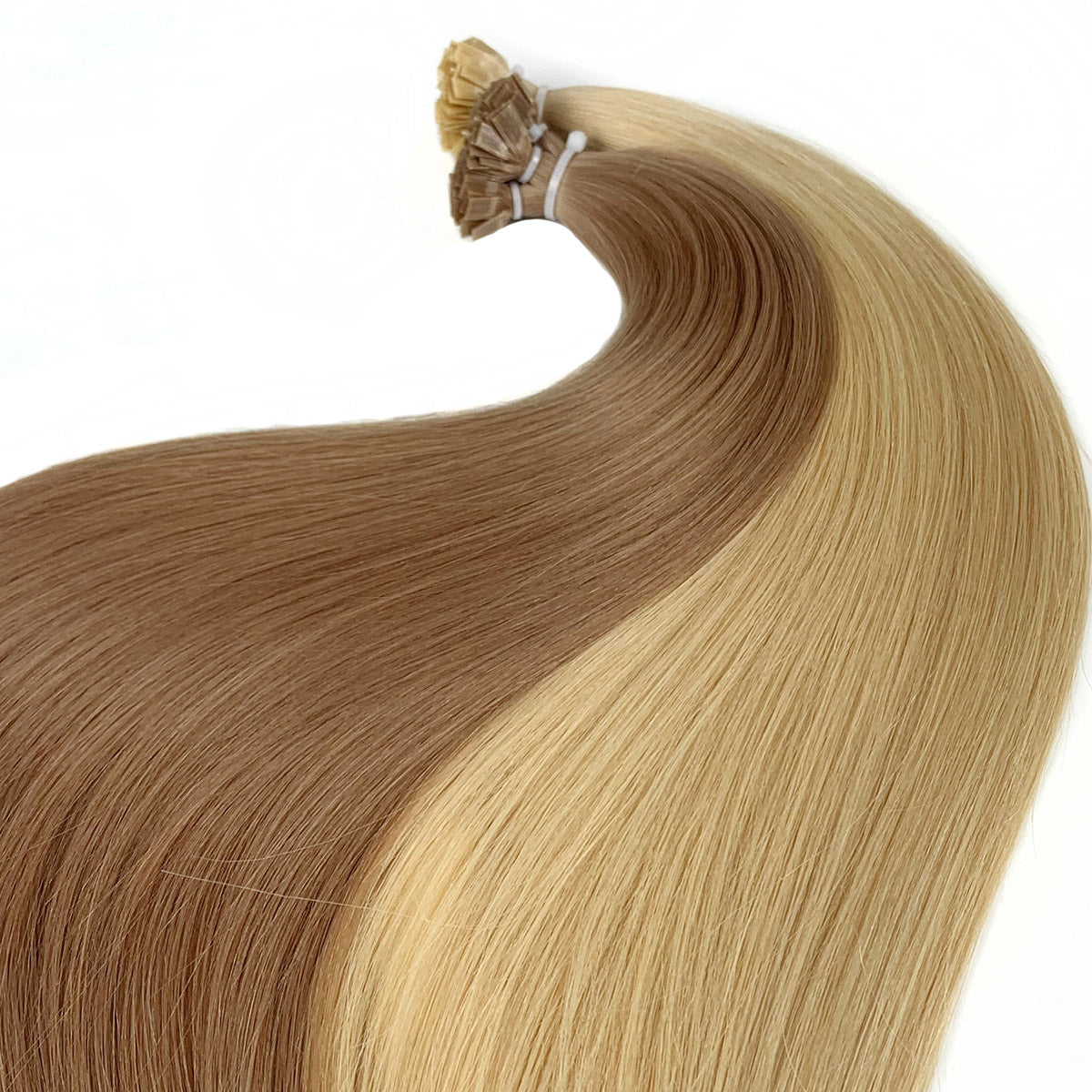 18'' to 24'' Flat Tip Keratin Hair Extensions | 100g |10+ Colors | Virgin Cuticle Remy Human Hair | Customizable