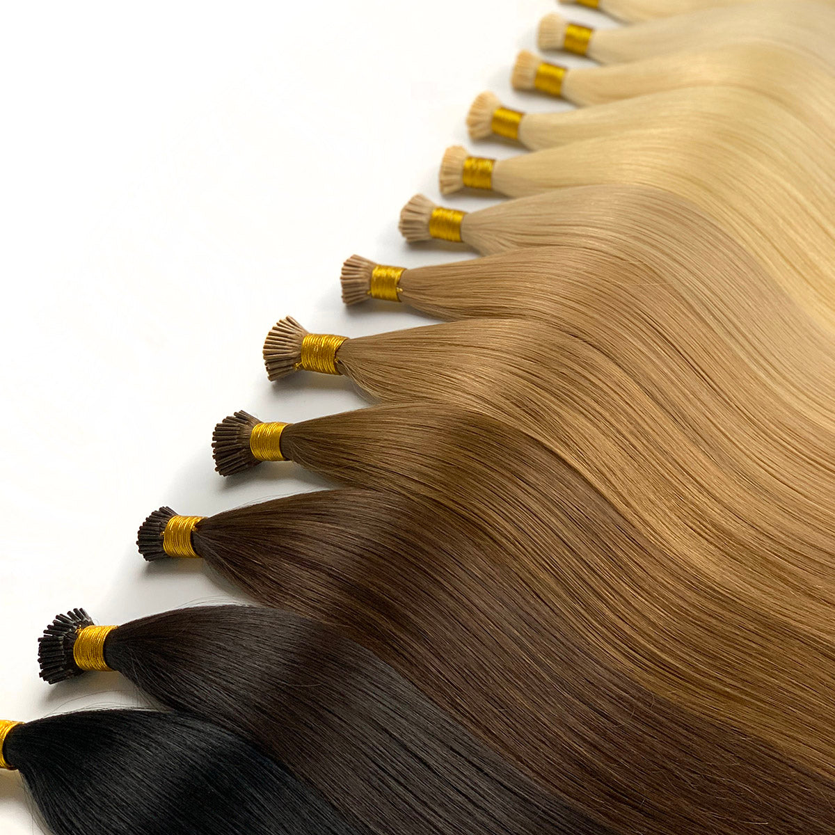 18'' to 24'' I Tip Keratin Hair Extensions | 100g |10+ Colors | Virgin Cuticle Remy Human Hair | Customizable