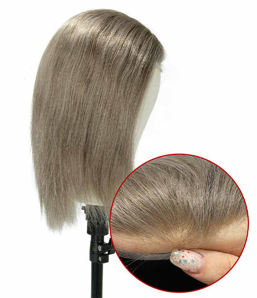 TMCM642 Men's Full Lace Wigs | Ash Blonde Lace Wig