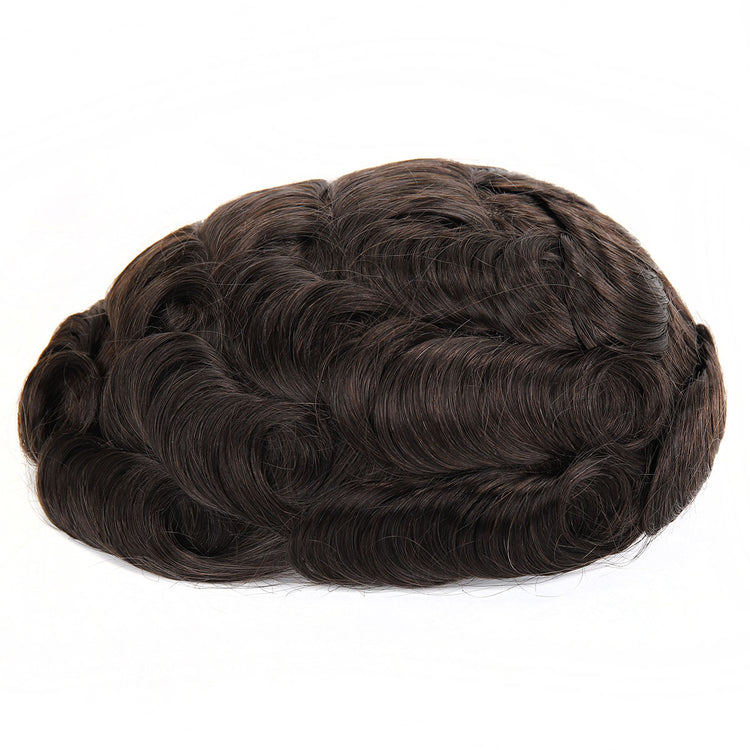 tul02_gp240906_03 TUL02 Hair Piece for Men | Combination of Lace and Skin | 100% Density Breathable and Easy to Work With