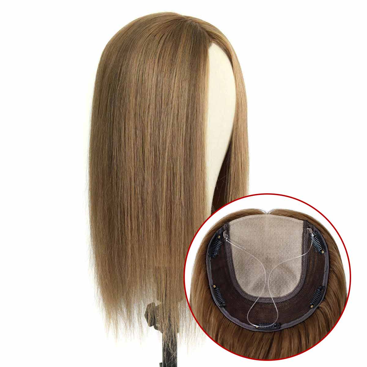tuw29-injection-silk-base-human-hair-topper_1_a2e3e832-321e-4cd9-94e9-0dd52c1c837d TUW29 Silk Base Human Hair Topper | Hair Topper for Thinning Hair
