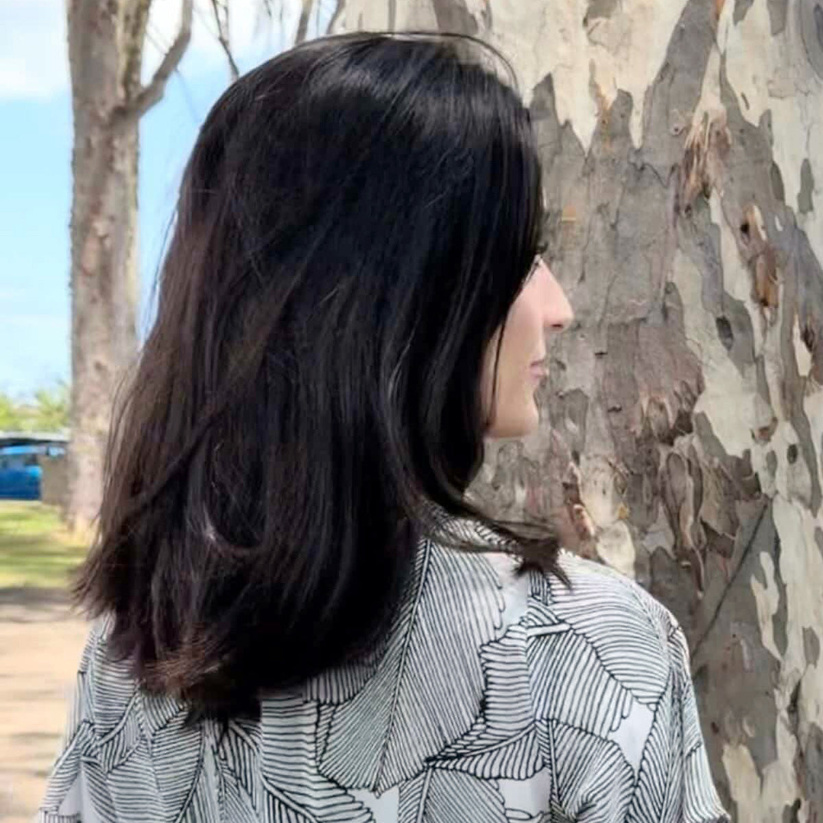 women_human_hair_topper_5_f1ac7cc8-55c2-4773-a153-739a075f9c2c TUWG02 Lace Front Glueless Wig | Double Draw Wefted Wig | High End Jewish Wig