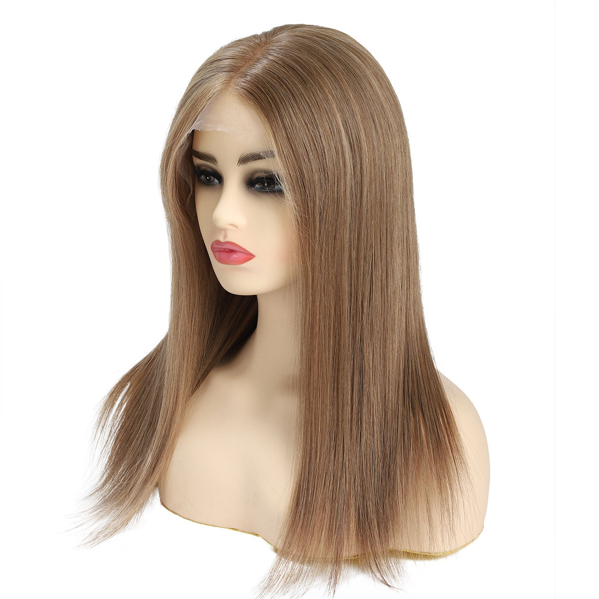 women_wig_TAC_2 #TAC 18‘’ Virgin Hair TUWG06 Swiss Lace Front Wigs | Rooted and Mixed Blonde Wig